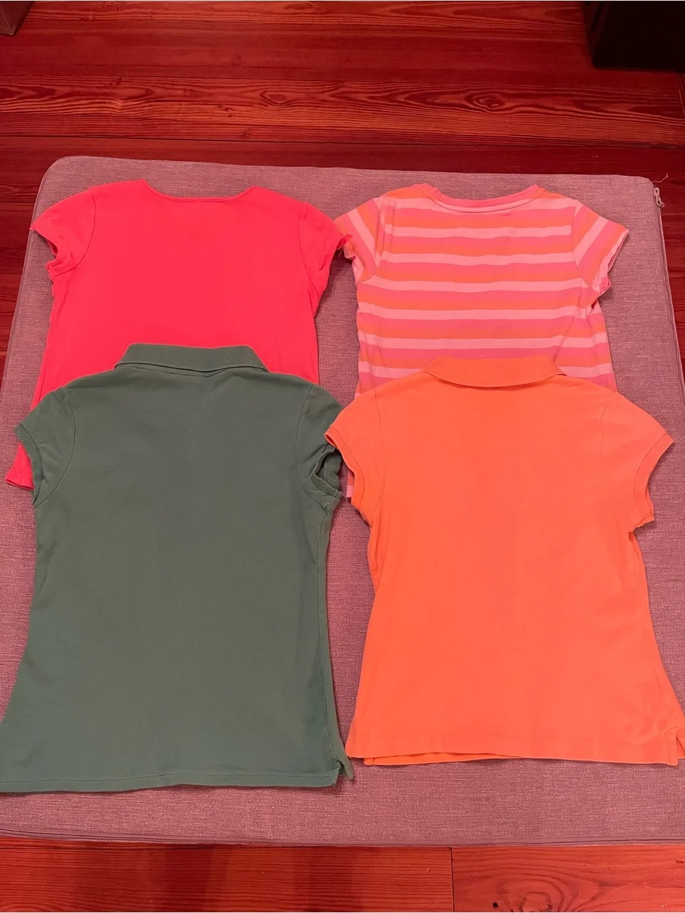 Set of 4 - Girls Shirts Tops - Size 8 - Ralph Lauren Talbots Kids Gap J Khaki
